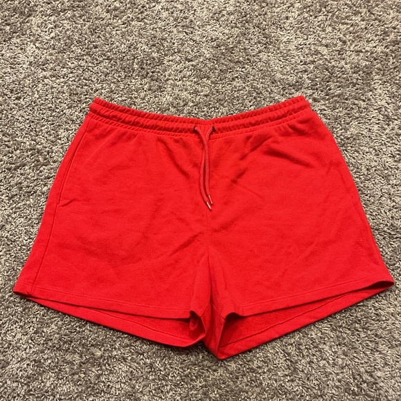 H&M Pants - H&M Vivid Red Casual/Athletic Shorts, Size M